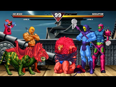 HE-MAN vs SKELETOR - Highest Level Amazing EPIC Fight!
