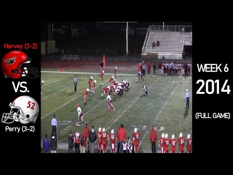 Harvey Red Raiders (3-2) vs. Perry Pirates (3-2) - 2014 Ohio High School Football (FULL GAME)