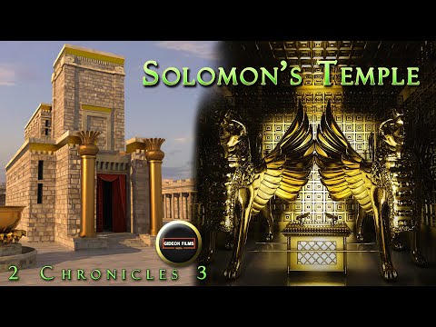 Solomon's Temple | 2 Chronicles 3 | Solomon Builds the Temple | King Somolon's temple Interior
