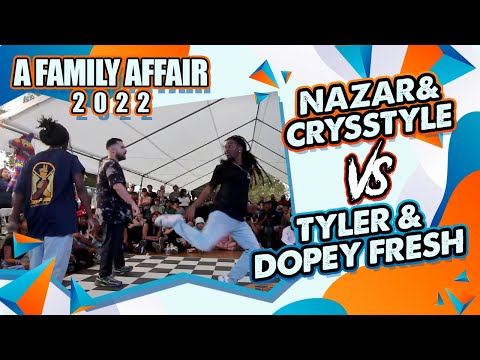 Gr818ers AFA 2022 Open Style Random Duos Semi-Finals - Dopey Fresh  / Tyler vs Nazar / CrysStyle