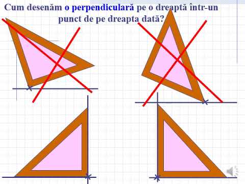 drepte perpendiculare