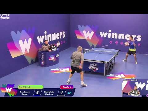 Winners League  22.02.21  Tveritinov Roman - Kolomiets Vladimir  16:30