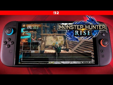 Monster Hunter Rise Switch 2 | Hardware fps test