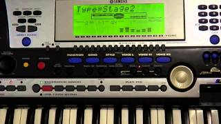 Video thumbnail for Yamaha PSR540 XG MIDI keyboard demo by Gearfacts