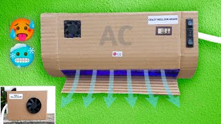 How to make AC  Smart Air Conditioner At Home  Pow