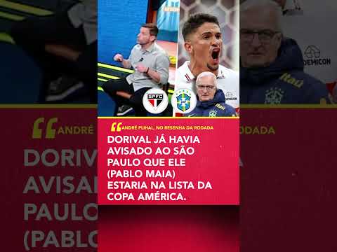 Pablo Maia estaria na Copa América? Olha essa informação do André Plihal #shorts