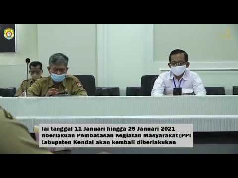 PPKM Kendal Perketat Jam Operasional