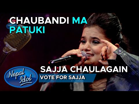 Chaubandi Ma Patuki - Aastha Raut | Vote For Sajja Chaulagain | Nepal Idol Season 3 | AP1HD
