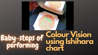 Determining Colour Vision using Ishihara chart (2nd Prof. MBBS Physiology Practical) | English