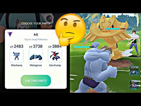 😮 Machamp VS Shiny Mega Steelix in Master League Pokémon Go