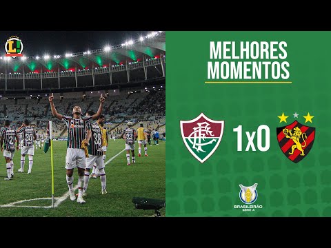 FLUMINENSE 1 X 0 SPORT - SÉRIE A - MELHORES MOMENTOS - 30ª RODADA