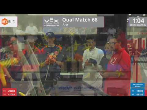 2017 VRC Arts Q68 - 2030B 4100A vs 1138B 4318B - 17 to 28