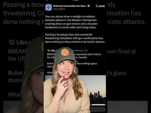 Shots Fired In Canada At US Consulate?!? #shortsfeed #2ndamendment #shortsvideo #shorts Thumbnail