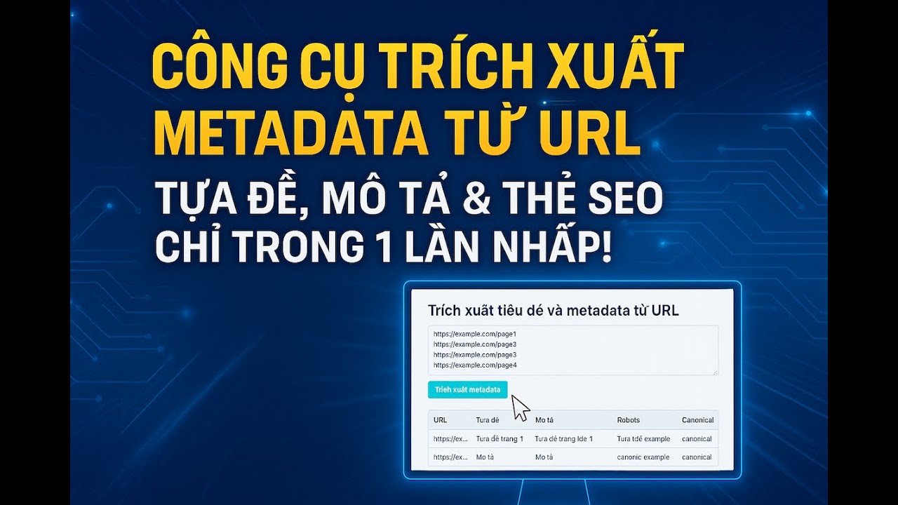 Video hướng dẫn
