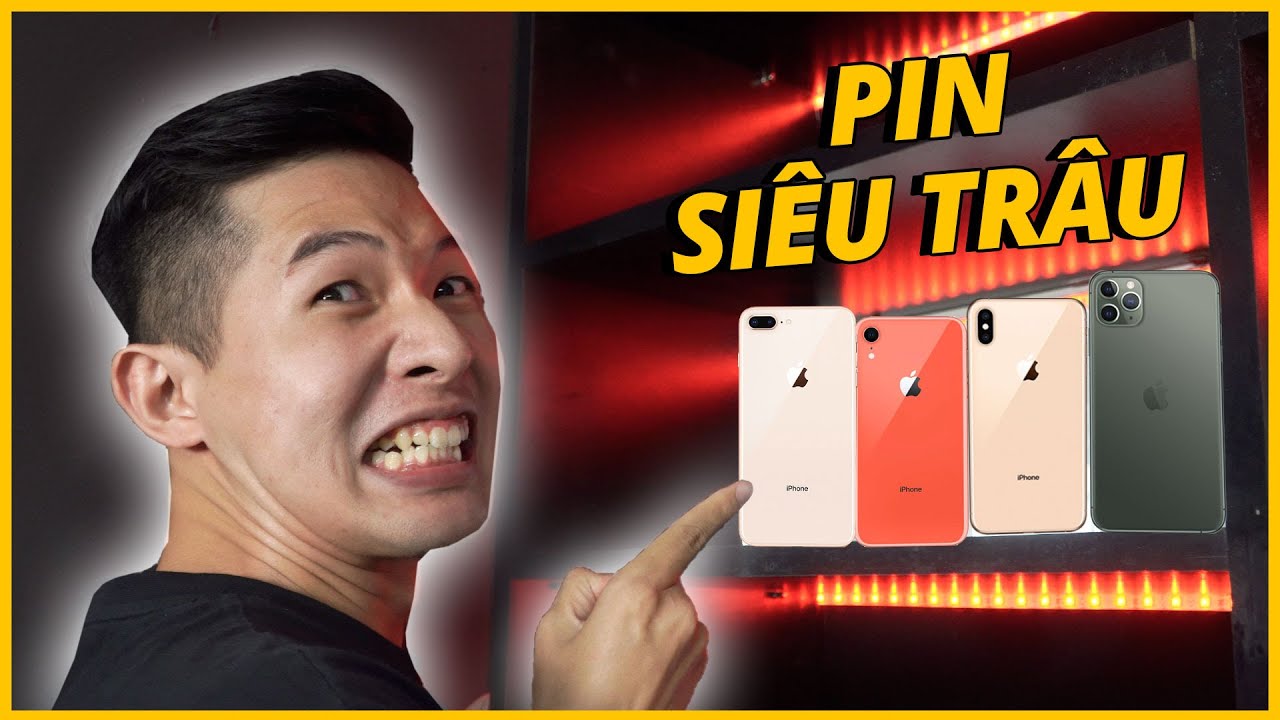 TOP NHỮNG CHIẾC iPHONE PIN TRÂU NHẤT, GIÁ NGON NHẤT HIỆN NAY!!!