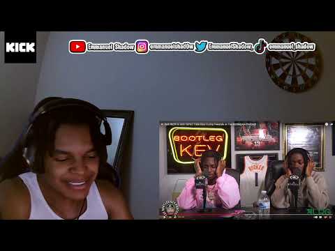 41 (Kyle Richh & Jenn Carter) Trade Bars During Freestyle on The Bootleg Kev Podcast!|REACTION