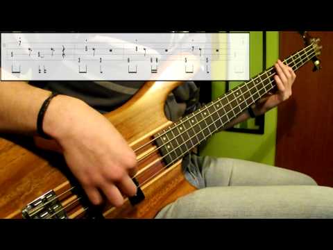 Daft Punk - Something About Us (Bass Cover) (Play Along Tabs In Video)