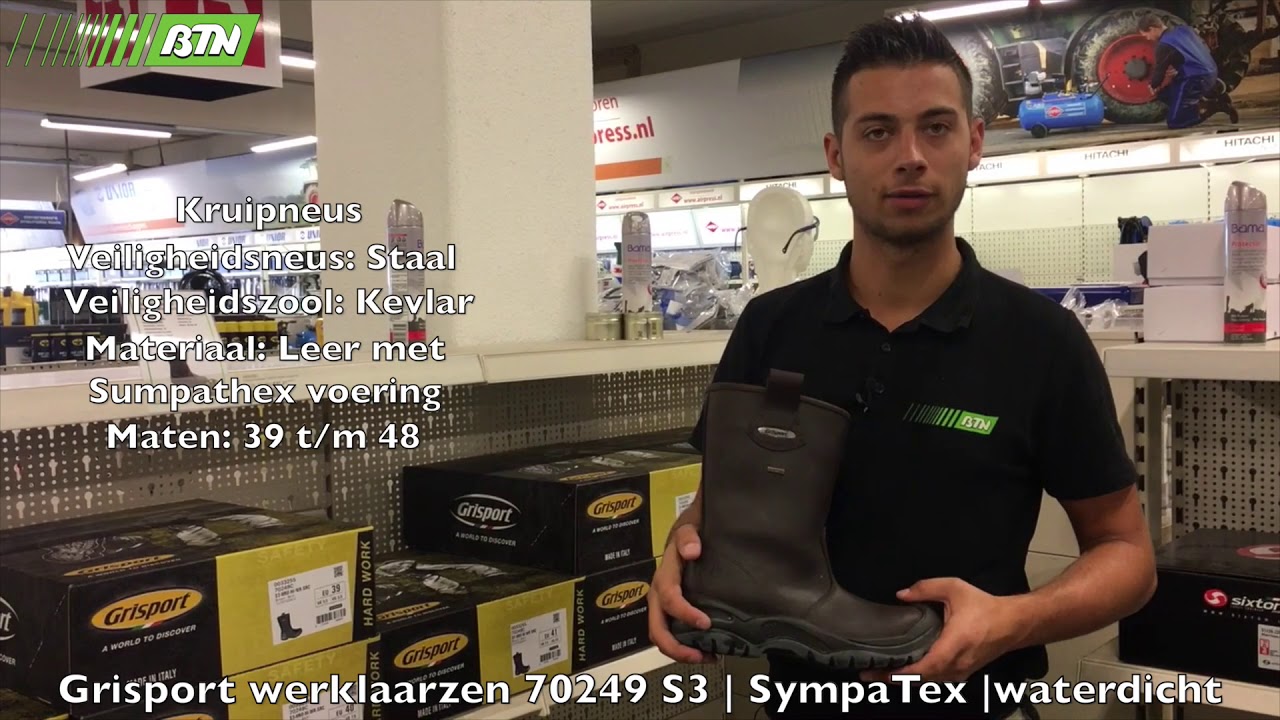 Grisport werklaarzen 70249 S3 | SympaTex |waterdicht - BTN de Haas