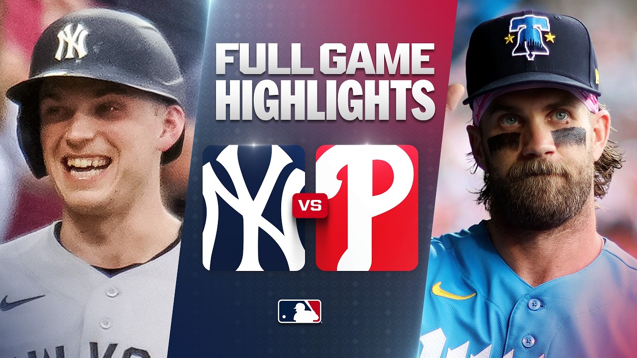 YANKEES vs. PHILLIES: Official Full Game Highlights (July 24) | 2026 MLB Season