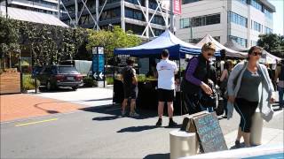 preview picture of video 'Auckland City Saturday Farmers’ Market at Britomart'