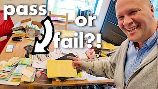 What exams look like for parents... GCSE revision mess!