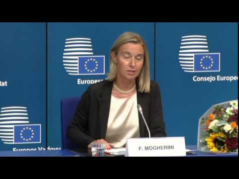 Federica MOGHERINI, newly appointed High Representative for Foreign Affairs