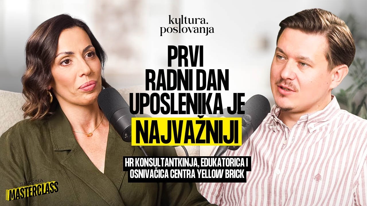 Svi rade na sebi, ali šta to tačno znači? | Marija Sinanović | Kultura poslovanja Masterclass 5