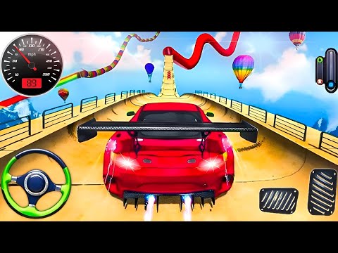 Crazy GT Car Stunt Racing – Extreme Mega Ramp Car | Android Gameplay Level 6-9