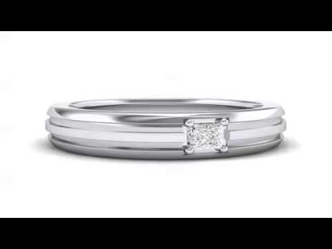 Single Line Round-Cut Diamond Ring (0.17 CTW)