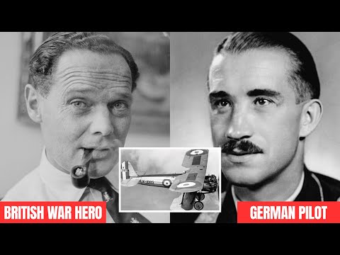 A German Ace Shot Down a British Pilot With No Legs — 18 Years Later, They Became Best Friends