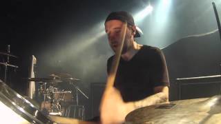 Dan Wilding - Carcass - Incarnated Solvent Abuse - Live in St. Paul - Drum Cam