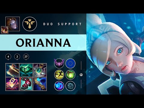 Orianna Support vs Nami - EUW Master Patch 25.24