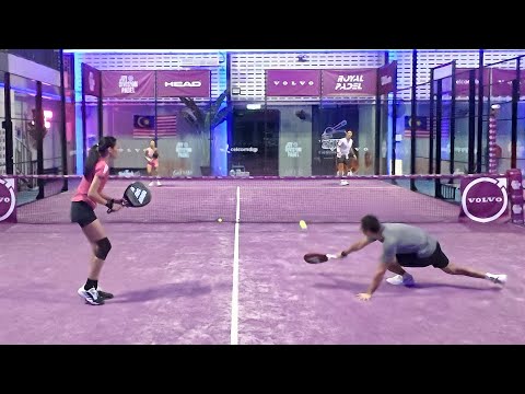 Aldryanna & Ariff (2) vs (0) Zoul & Hajar | Joy Divison Padel 🇲🇾