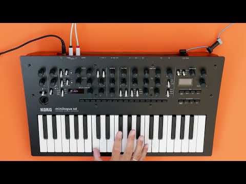 Sinevibes Hollow v2 – on KORG minilogue xd