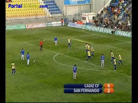 T.08/09 Jornada 24 Cádiz - San Fernando (6-2)