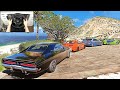 FAST AND FURIOUS CONVOY Forza Horizon 5 Steering Wheel Shifter Gameplay