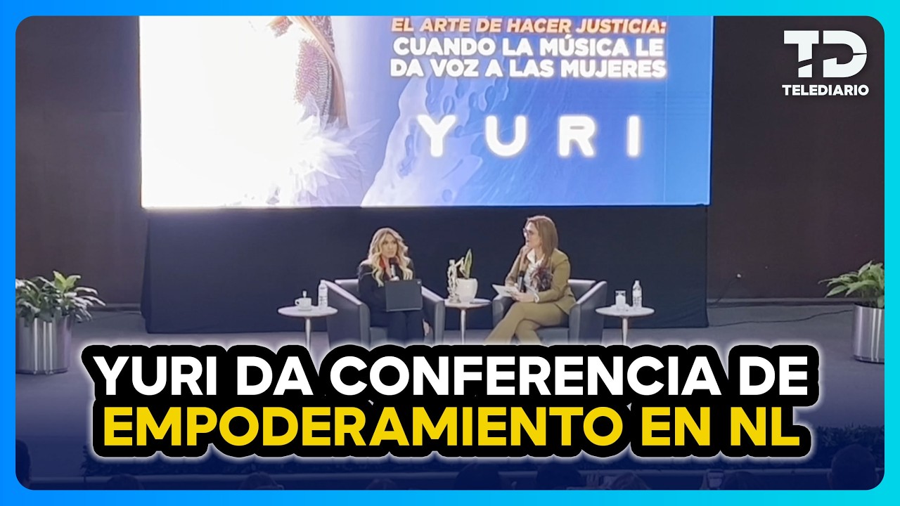 Yuri lleva mensaje de esperanza contra la violencia de género al Poder Judicial de NL