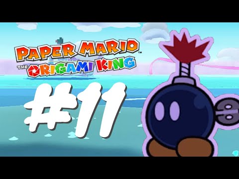 Luxury ship The Princess Peach Paper Mario: The Origami King  GamePlay Walk Through: Part 11