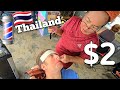 💈40 Yrs a BARBER GETS RESPECT ANY WAY YOU SLICE IT! (ASMR relax & be satisfied) Pattaya, Thailand 🇹🇭
