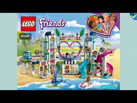 41347 Heartlake City Resort LEGO® Friends Manual at the Brickmanuals Instruction Archive