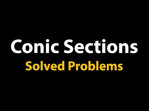 Conic Sections | with Exercises