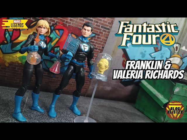 Vídeo relacionado con Marvel Legends Series Fantastic Four Franklin Richards y Valeria Richards