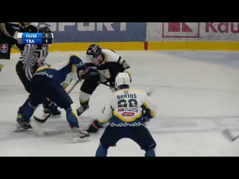 1. kolo HC 19 Humenné – HC TEBS Bratislava 2:1 (HIGHLIGHTY)