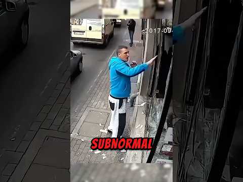 Un hombre ebrio se volvió loco después de ser expulsado de un bar pero apareció su karma instantáneo