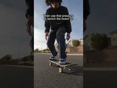 How To POP A Higher Ollie! (EASY)