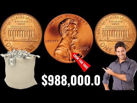 Hidden Treasure Unearthed! 2006 Lincoln One Cent Coin Worth MILLIONS! 💰💎 - Pennies Coins Worth Money