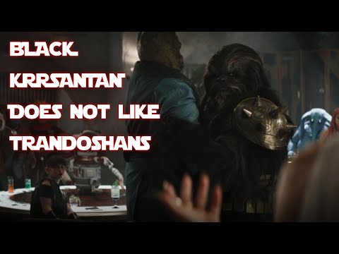 Black Krrsantan Does Not Like Trandoshans