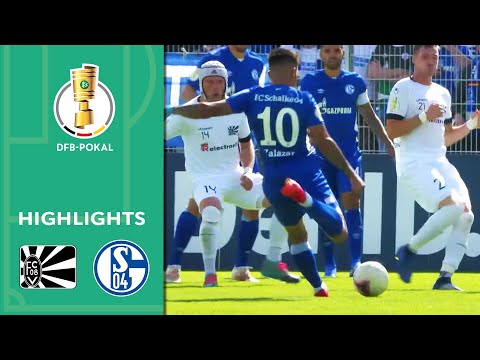 Schalke spielt souverän auf |  FC Villingen - Schalke 04 1:4 | Highlights | DFB-Pokal 1. Runde