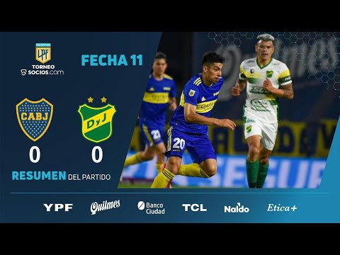 #TorneoSocios | Fecha 11 | resumen de Boca - Defensa y Justicia