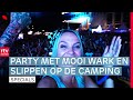 Sjaan scheert ze kaal op TT-camping Oostra en host met Mooi Wark | Sjaan op de Baan #3 | RTV Drenthe